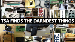 Here Are the Crazy Things the TSA Has Found in 2012: Gassed Up Chainsaws, Explosive Cannonballs, Bear Mace and More
